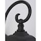 Progress Lighting Crawford Collection Black One-Light Small Wall Lantern P6630-31MD - alternate 3